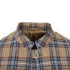 Drop 8 Plaid Button Down Linen Sport Coat - Brown