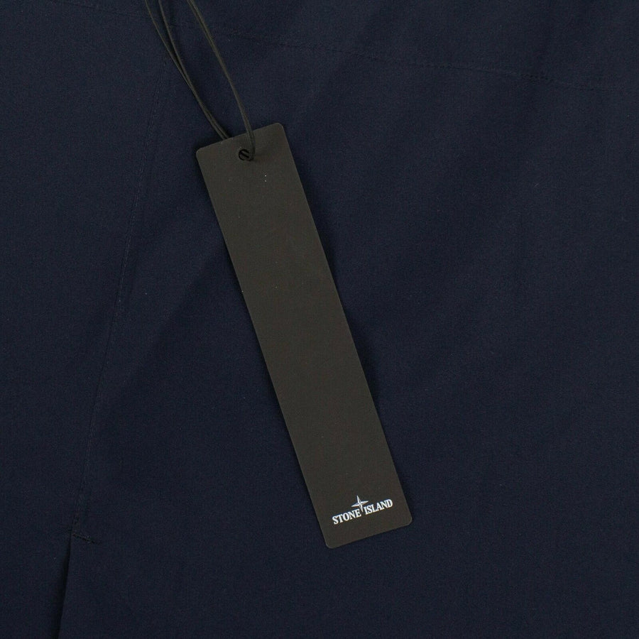 'Marina' Tank Shield Trench Coat - Blue