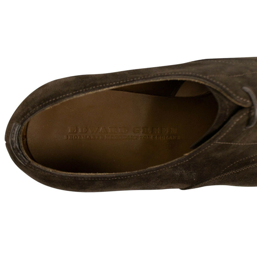 Chelsea Suede Oxford Dress Shoes - Brown