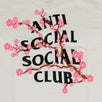 Cotton Cherry Blossom 'ASSC' T-Shirt - White
