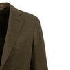 Drop 7 Cashmere 3 Roll 2 Button Sport Coat - Olive Green