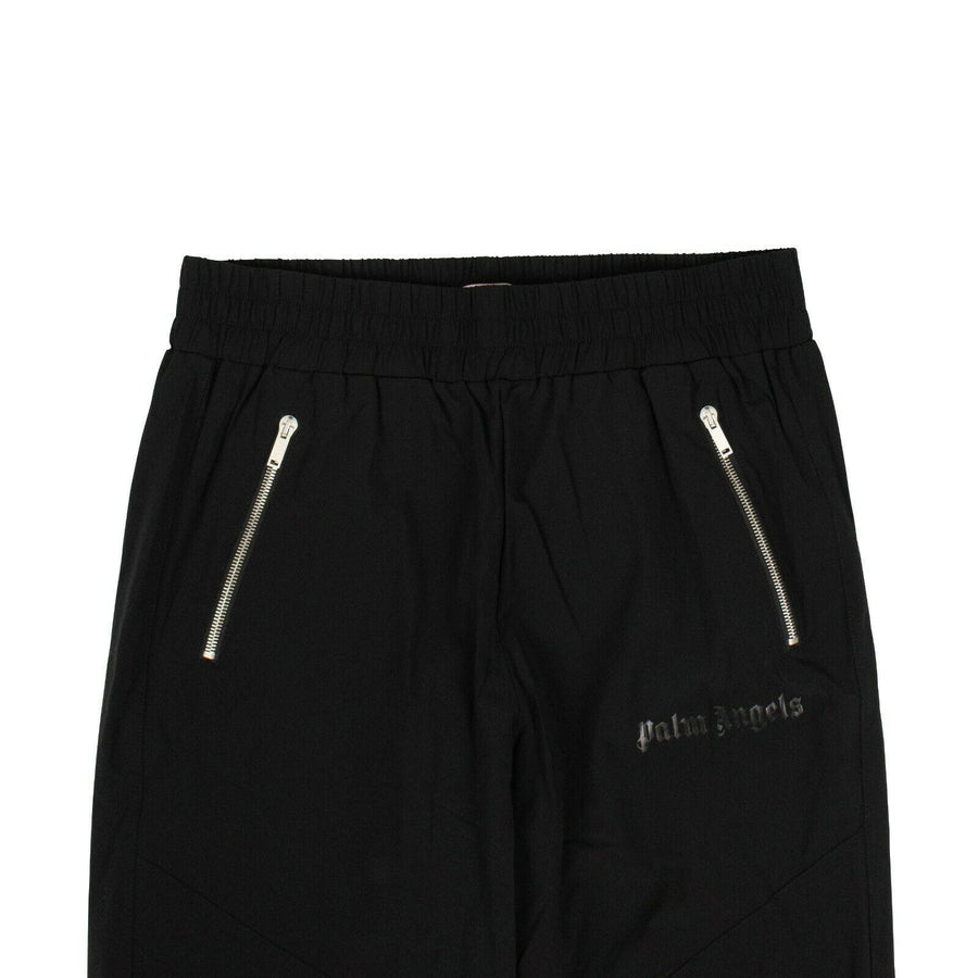 Exclusive Logo Print Track Pants - Black