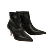 'So Kate' Leather Ankle Boots - Black
