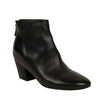 Pennolina  Calf Skin Leather Ankle Heels Boots - Black