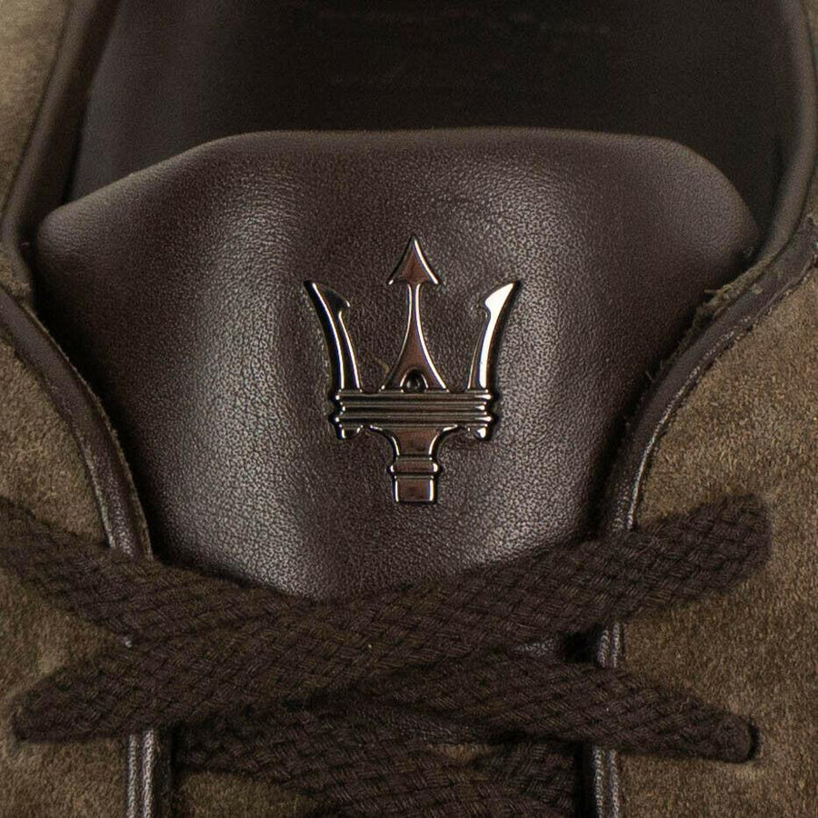 ERMENEGILDO ZEGNA x MASERATI Sneaker - Brown