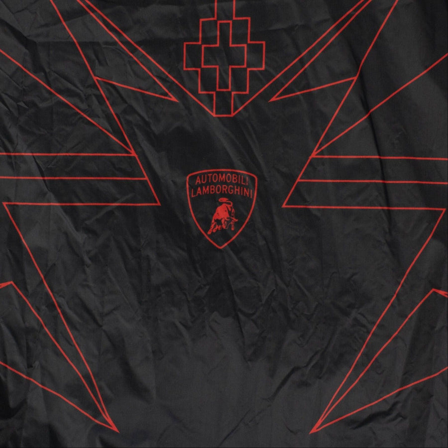 Lamborghini Windbreaker Jacket - Black / Red