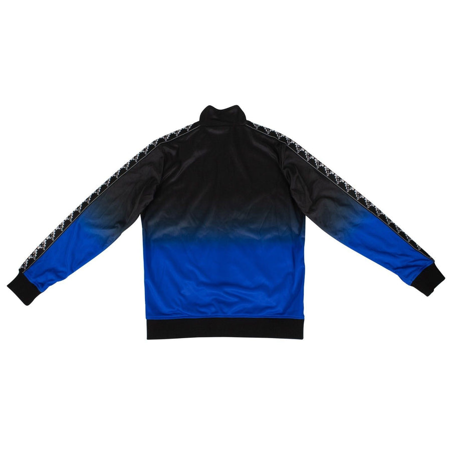 Kappa Gradient Jersey Track Jacket - Black / Blue