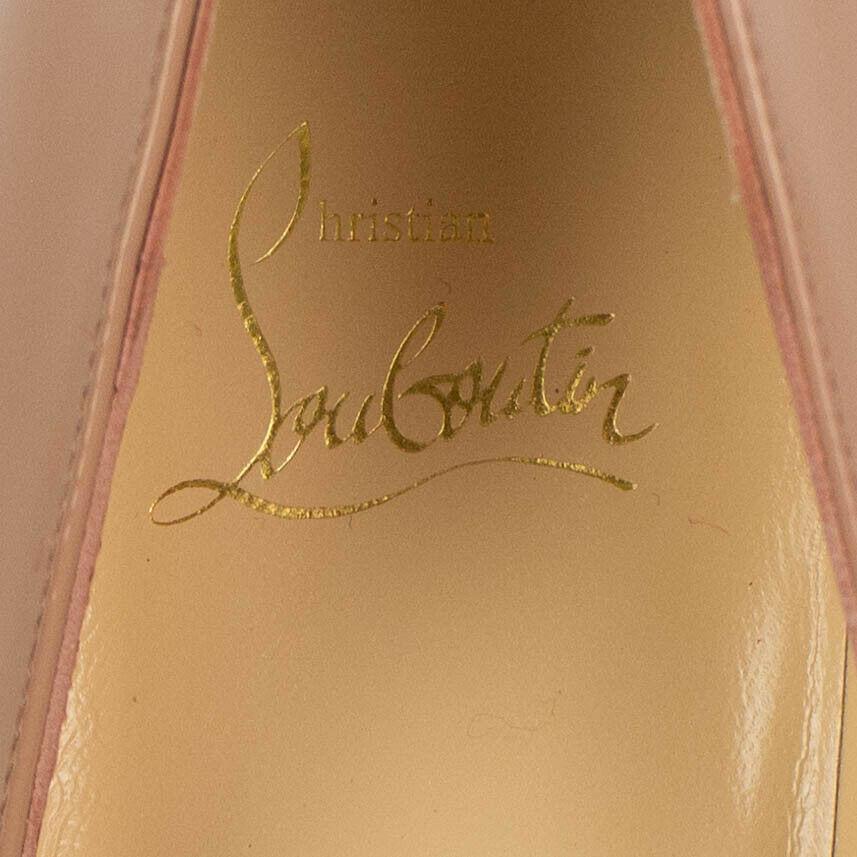 'Pigalle Plato' Leather Heels - Nude