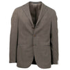 Drop 8 Wool 3 Roll 2 Button Slim Fit Suit - Brown