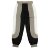 Color Block Track Pants - Black And Gray