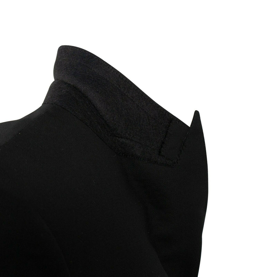 Drop 10 Double Breasted Wool Sport Coat - Black