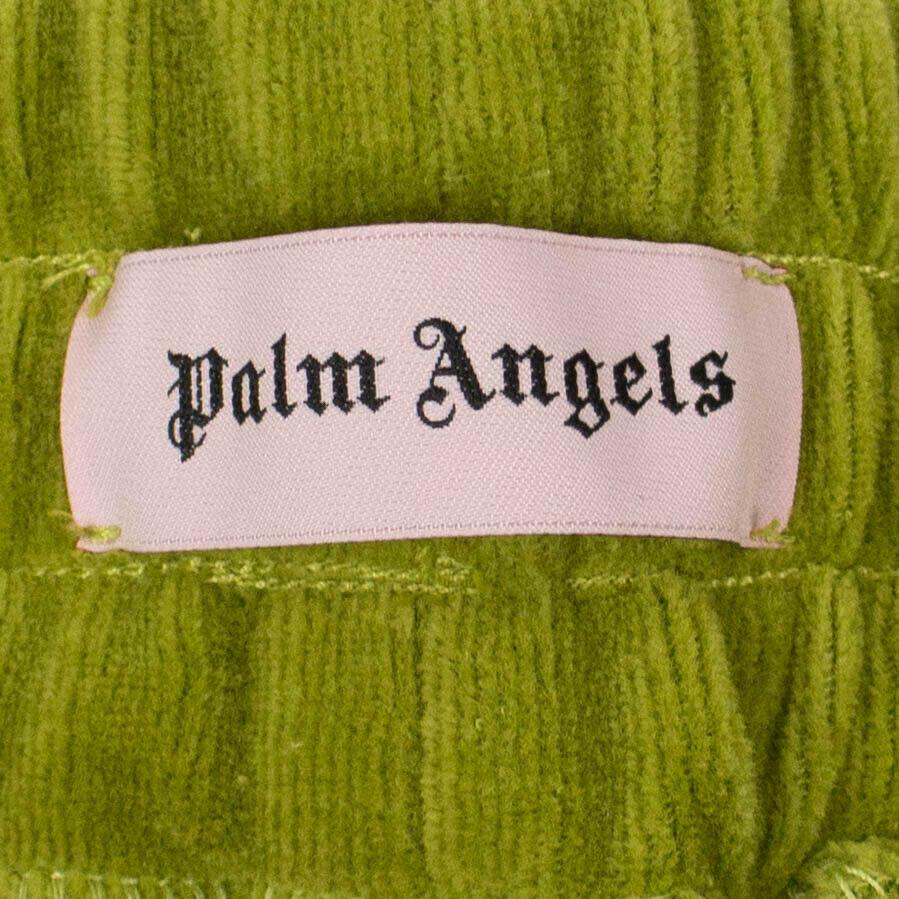 Chinille Classic Track Pants - Green/White