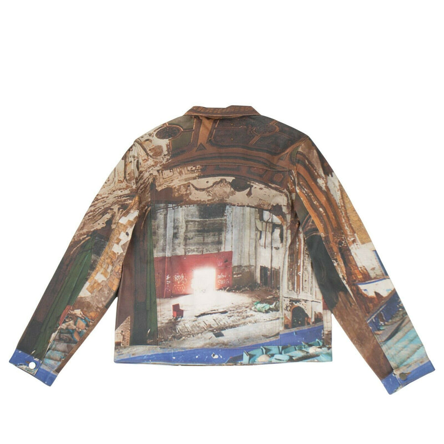 Eastown Theater Trucker All Over Print Jacket - Multi