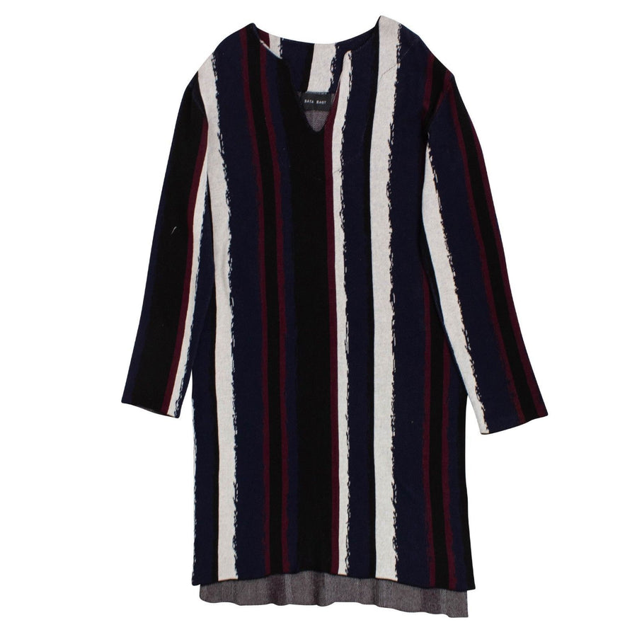 Woodstock Crew Sweater Dress - Multi