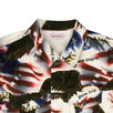 Eagle Print Cotton Denim Jacket - Multi-Color
