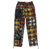 Checked Print Loose Pants