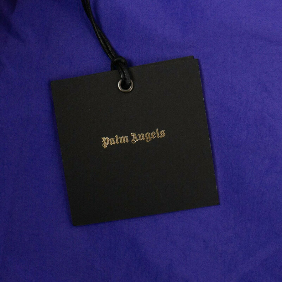 Polyamide Logo Print Side Stripe Track Pants - Purple