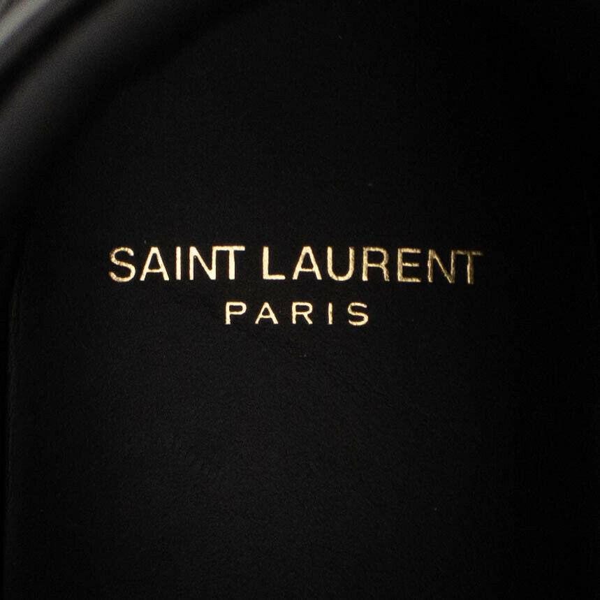 Wolly Leather High-Top Sneaker - Black