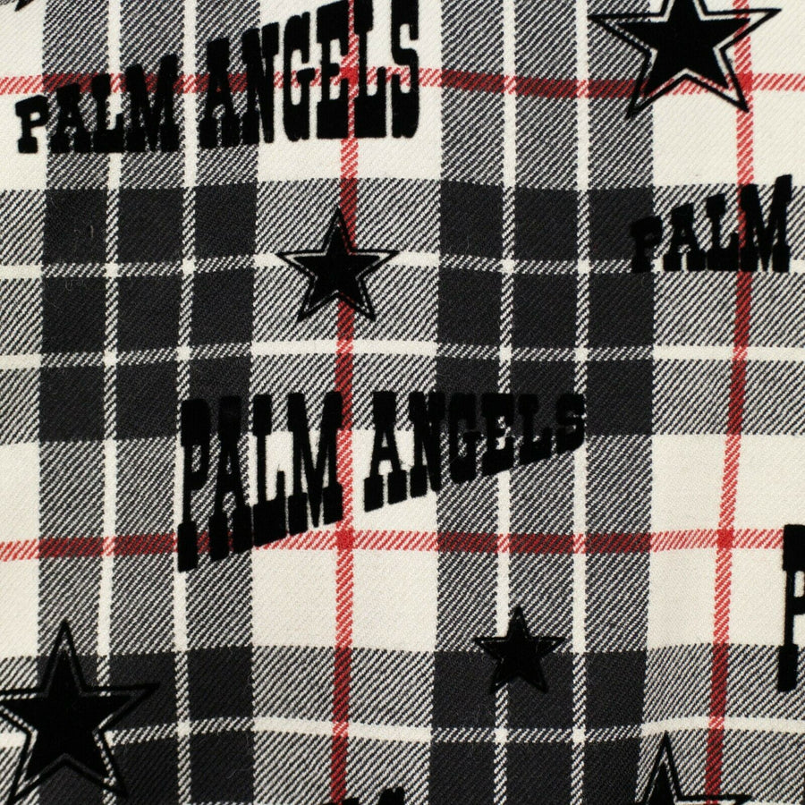 Reversible Plaid Harrington Jacket - Black / White / Tan