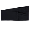 Polyester Solid Two Button Suit - Black