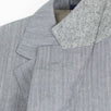 Drop 7 Solid Wool Blend Two Button Suit - Gray