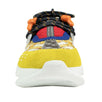 Men's Rubber And Suede Chain Reaction Sneakers - Yellow Multi