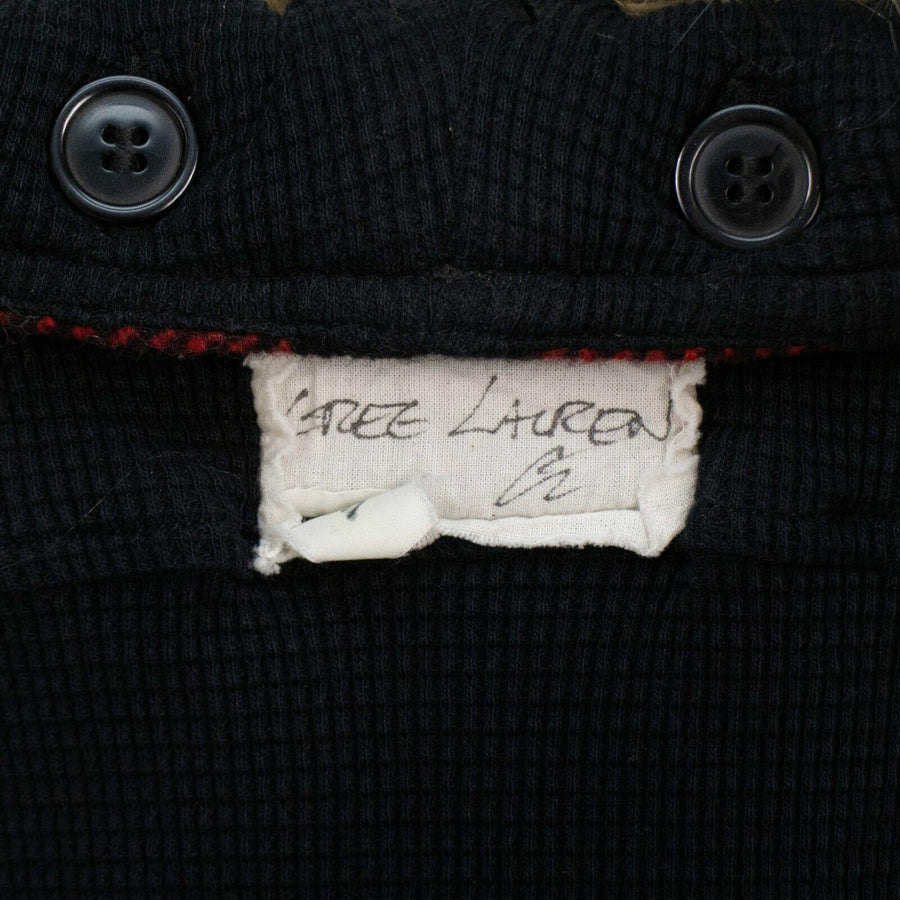 Buffalo Check Snorkel Flight Jacket - Black / Red