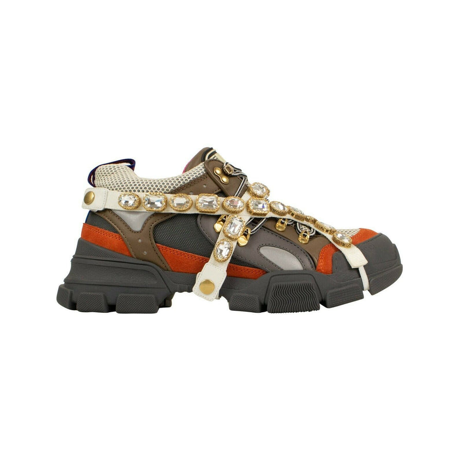 Men's 'Flashtrek' With Chain Strap Sneakers - Grey