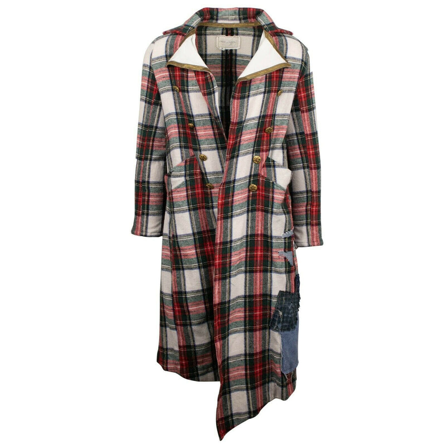 Highland Plaid Batman Revolutionary Jacket - Red