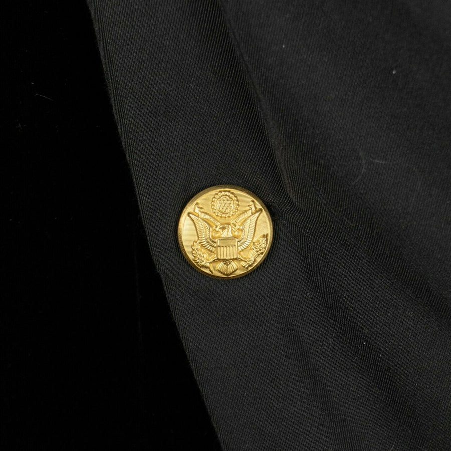 Velvet Officer Nomad Coat Jacket - Black