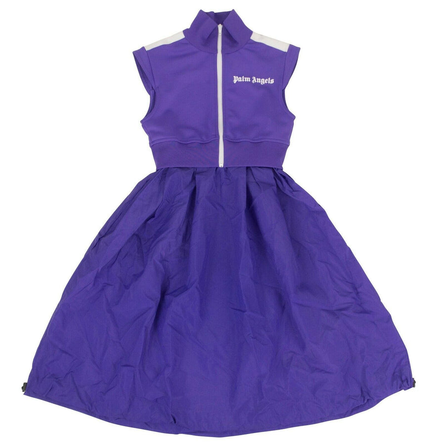 Mix Track Dress - Purple