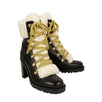 'Yetita' Shearling Hiking Boot - Black