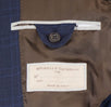 Plaid Wool Blend 3 Roll 2 Sport Coat - Blue