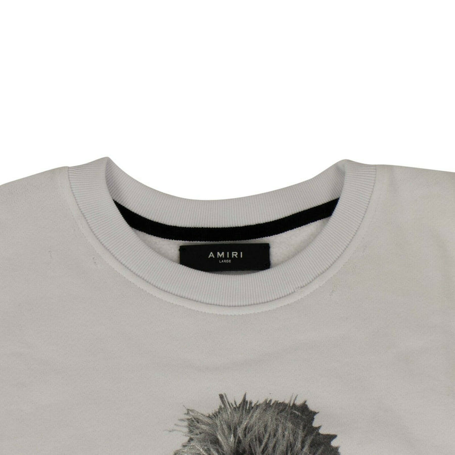 Cotton 'Lost Boys' Loose Fit Sweatshirt - White