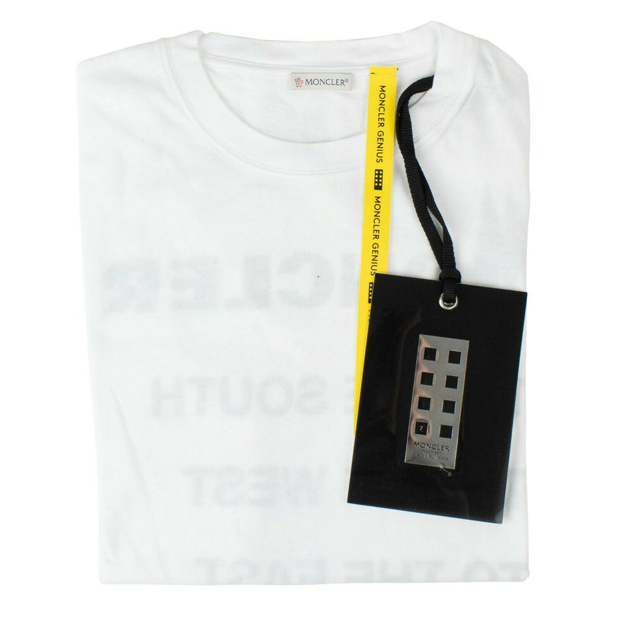 Moncler Fragment Hiroshi Fujiwara Cotton T-Shirt - White