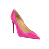 'Kate Strass' 100 mm Heels - Diva Pink