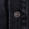 LGBQT Embroidered Denim Jacket - Black