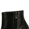 Nubuck 'Turela' 85mm Booties - Black