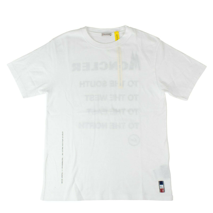 Moncler Fragment Hiroshi Fujiwara Cotton T-Shirt - White