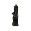 'TS Croc' Crystal-Cap Booties - Black
