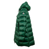 'Suyen' Down Filled Quilted Puffer Parka Coat - Green
