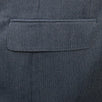 Drop 6 Wool 3 Roll 2 Button Classic Fit Suit - Blue