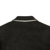 Paint Double Breasted Blazer - Black