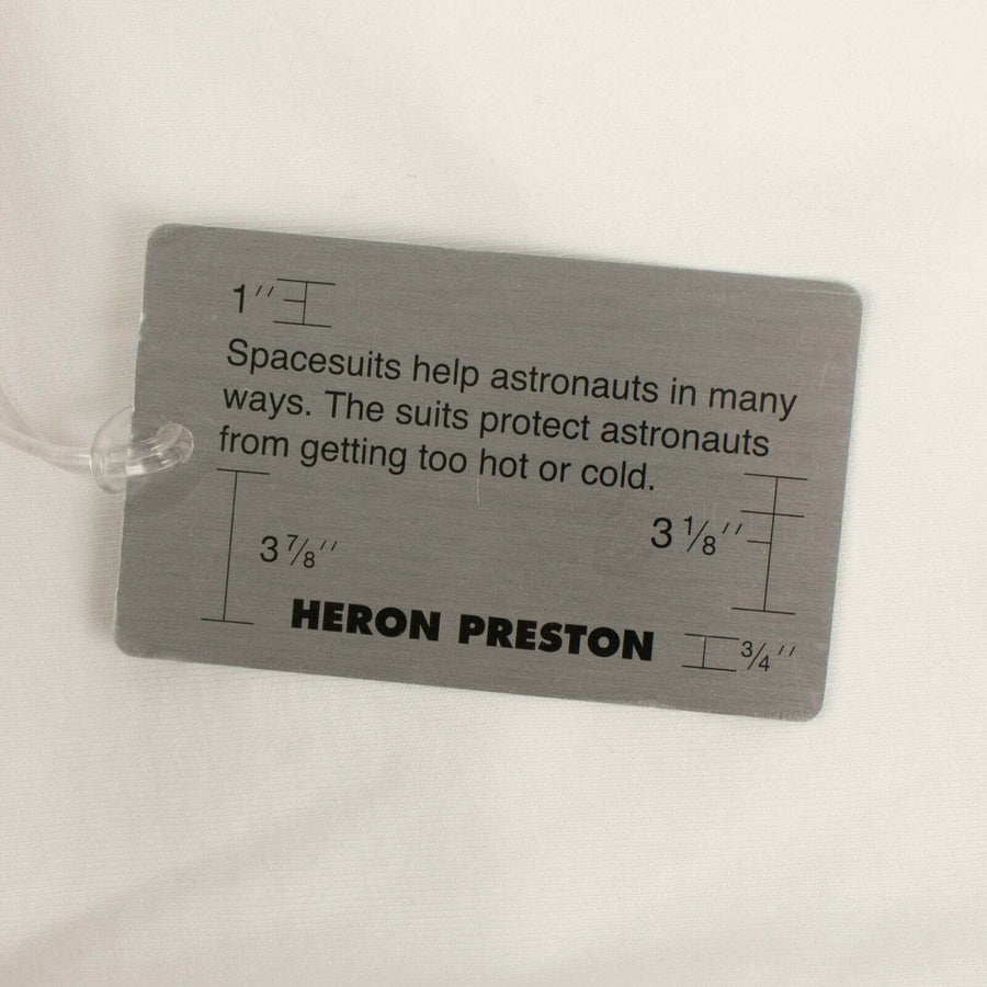 Cotton NASA Facts Long Sleeves T-Shirt - White