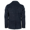 Drop 9 Suede 3 Roll 2 Button Sport Coat - Navy Blue
