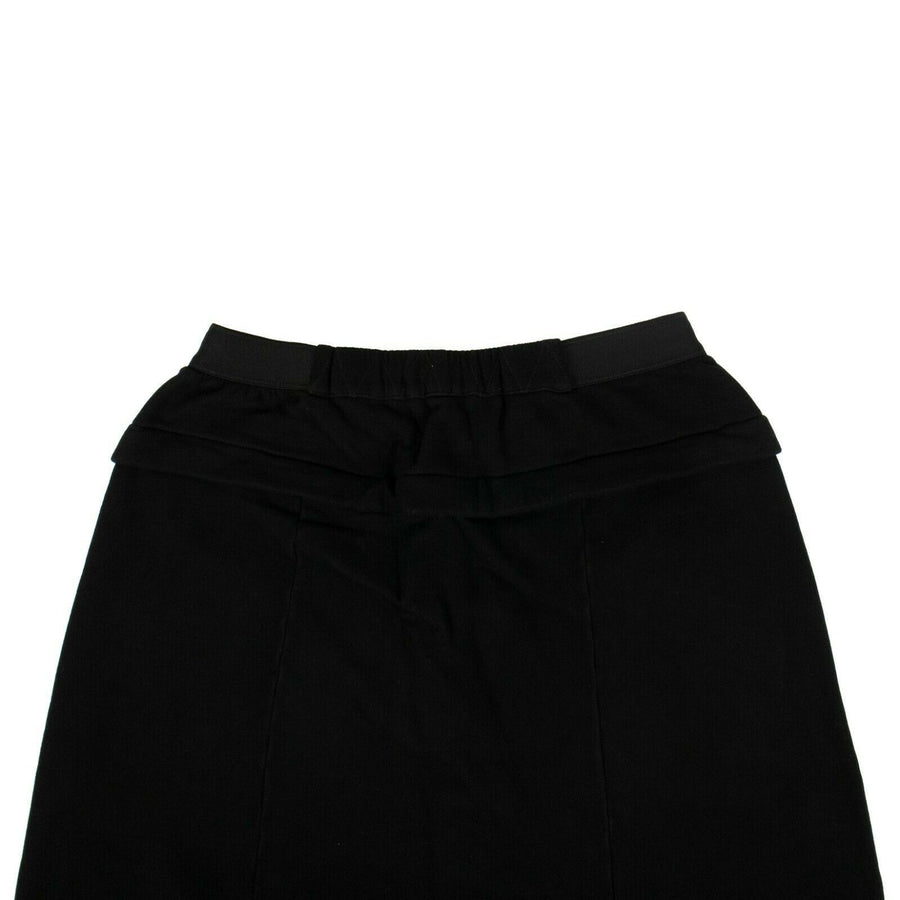 Cotton Drop-Crotch Sweatpants - Black