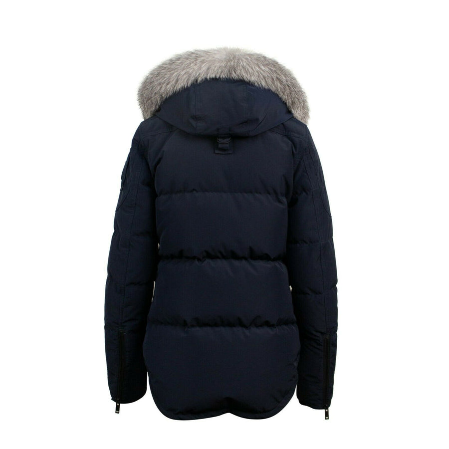 Women's 'Debaies' Down Puffer Jacket - Navy Blue