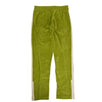 Chinille Classic Track Pants - Green/White