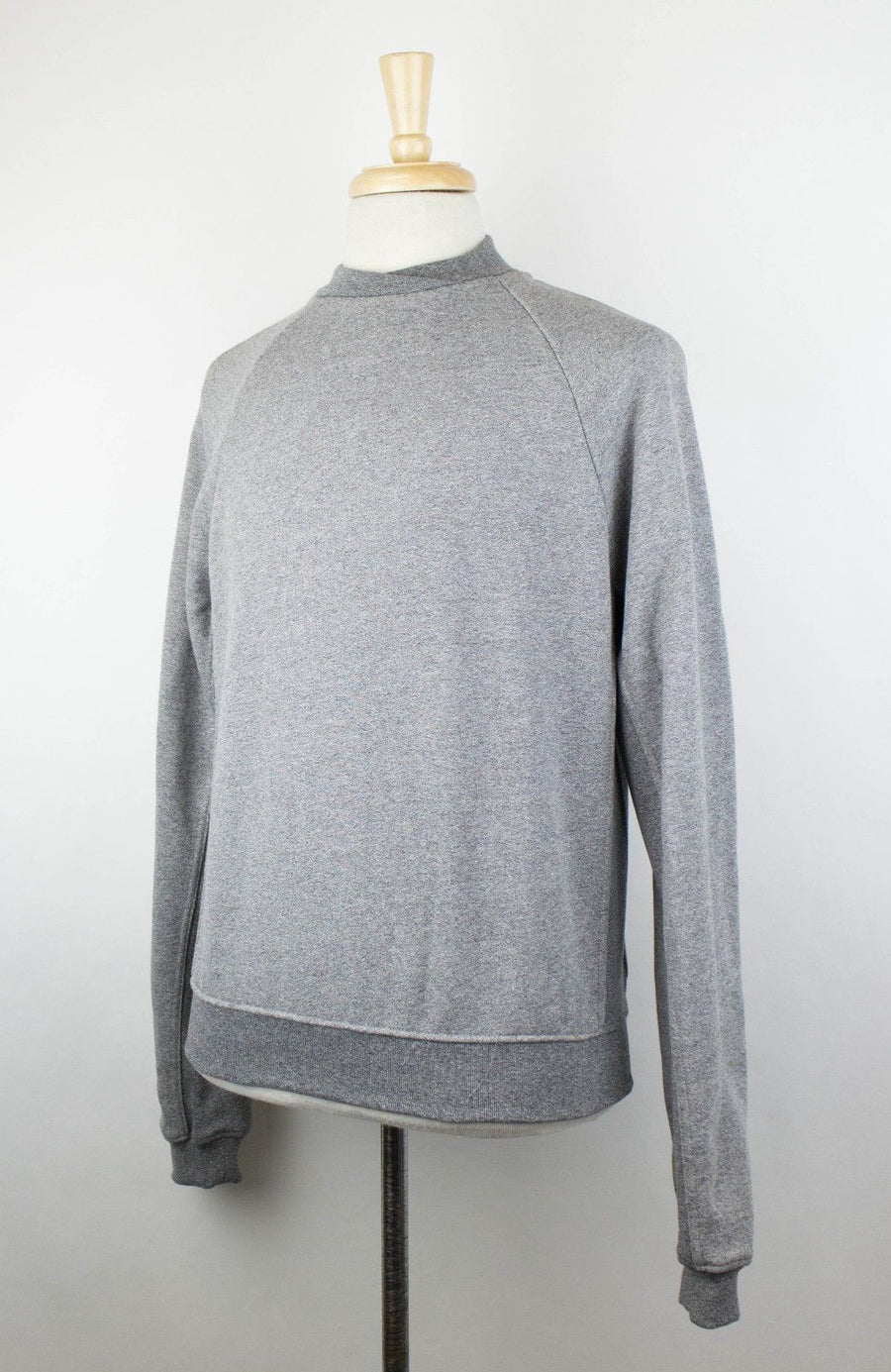 Cotton Blend Hellweek Crewneck Sweater - Gray