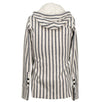 Striped Blanket Baja Studio Hoodie - Cream / Navy